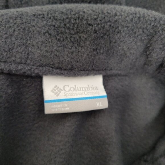 Columbia Women's Dark Grey Fleece Full Zip Vest with Pockets Size XL - Picture 8 of 10
